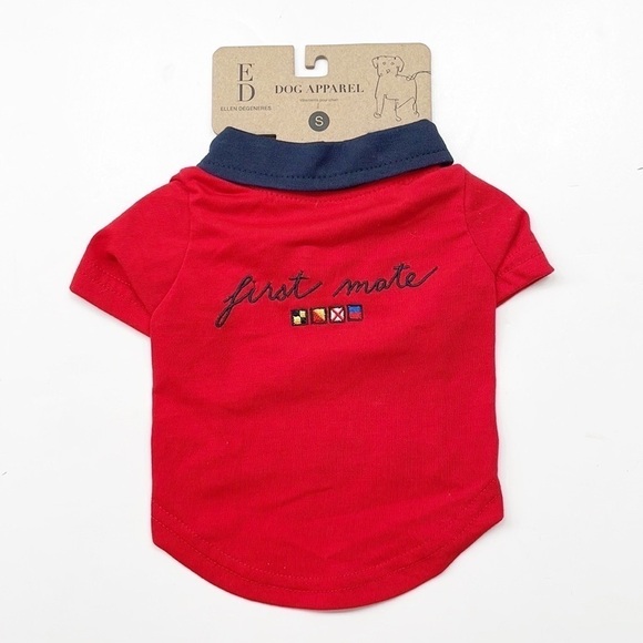 NEW Ellen Degeneres First Mate Dog Outfit - Picture 1 of 4